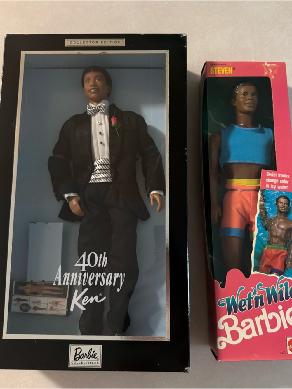 Lot of 2 AA Kens- Steven Barbie